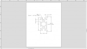 Makerslide CAD drawing